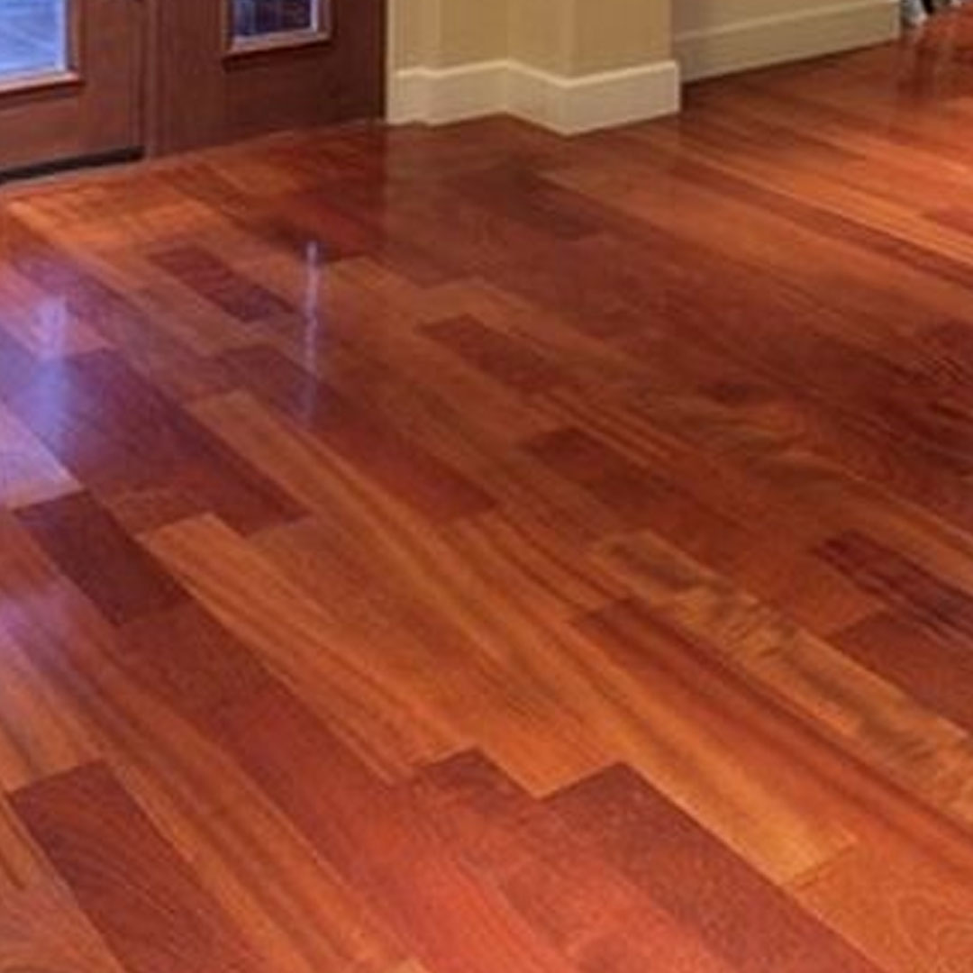 cherry carbonized engineered wood flooring