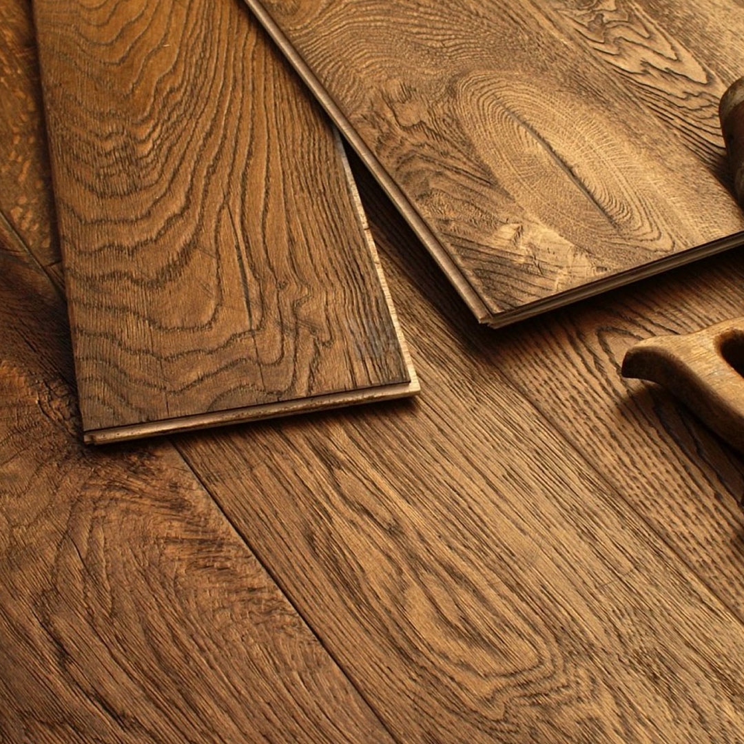 Antique Oak Solid Wooden Flooring